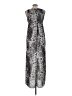 Maternity Animal Print Silver Cocktail Dress Size 6 - photo 2