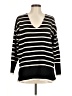 MNG Stripes Black Pullover Sweater Size M - photo 1
