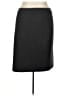 Kasper Solid Black Gray Casual Skirt Size 14 - photo 1