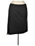 Kasper Solid Black Gray Casual Skirt Size 14 - photo 2