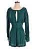 Free People Hearts Teal Romper Size S - photo 1