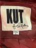 Kut from the Kloth 100% Polyurethane Burgundy Jacket Size L - photo 6