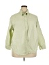 Unbranded Green 3/4 Sleeve Button-Down Shirt Size XXL (estimated) - photo 1