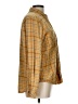Universal Thread Plaid Yellow Long Sleeve Button-Down Shirt Size L - photo 4
