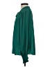 Ann Taylor LOFT 100% Polyester Green Long Sleeve Blouse Size S - photo 5