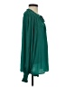 Ann Taylor LOFT 100% Polyester Green Long Sleeve Blouse Size S - photo 4