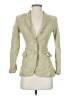 Saks Fifth Avenue Tweed Green Blazer Size 2 - photo 1