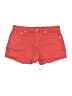 Gap Hearts Red Denim Shorts Size 27 waist - photo 1