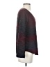 Tribal Tie-dye Burgundy Pullover Sweater Size S (petite) - photo 4