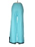 Daisy Color Block Teal Casual Pants Size M - photo 2