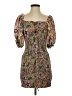 Husk 100% Silk Paisley Brown Cocktail Dress Size AU 8 - photo 1