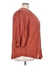 Torrid 100% Rayon Brown 3/4 Sleeve Button-Down Shirt Size 3X Plus (3) - photo 4