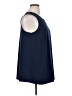 Catherines Blue Sleeveless Blouse Size 0X - photo 4