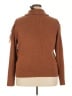 Festi Brown Turtleneck Sweater Size 2X Plus (2) - photo 2