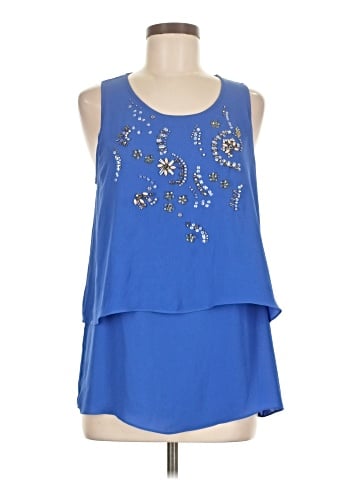 Dalia Collection Sleeveless Blouse (view 1)