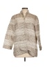 Chico's Tan Coat Size Lg (2) - photo 1