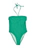 Unbranded Solid Green Swimsuit Bottoms Size L (estimated) - photo 1