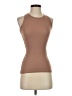 Commando Brown Sleeveless T-Shirt Size XS - photo 1