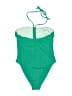 Unbranded Solid Green Swimsuit Bottoms Size L (estimated) - photo 2