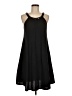 Profile Solid Black Casual Dress Size M (estimated) - photo 1