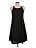 Profile Solid Black Casual Dress Size M (estimated) - photo 2