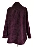 Torrid 100% Polyester Burgundy Faux Fur Jacket Size Lg Plus (0) - photo 2
