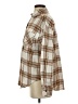 BKE 100% Cotton Plaid Tan Long Sleeve Button-Down Shirt Size S - photo 5