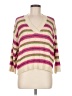 Ann Taylor LOFT 100% Acrylic Stripes Ivory Pullover Sweater Size M - photo 1