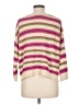 Ann Taylor LOFT 100% Acrylic Stripes Ivory Pullover Sweater Size M - photo 2