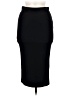 Shein Solid Black Formal Skirt Size 6 - photo 1