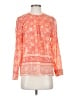 J.Crew 100% Cotton Orange Long Sleeve Blouse Size 0 - photo 1