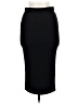Shein Solid Black Formal Skirt Size 6 - photo 2