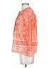 J.Crew 100% Cotton Orange Long Sleeve Blouse Size 0 - photo 5