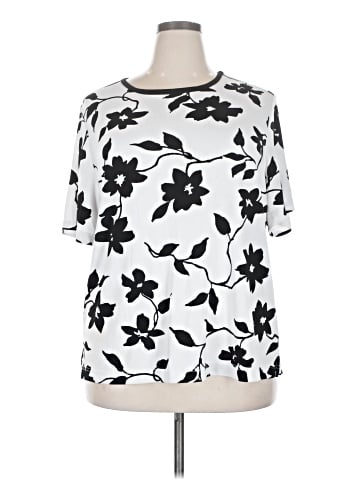 Jaclyn Smith Short Sleeve Blouse (view 1)