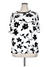 Jaclyn Smith 100% Polyester White Short Sleeve Blouse Size 2X - photo 1