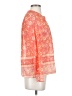 J.Crew 100% Cotton Orange Long Sleeve Blouse Size 0 - photo 4