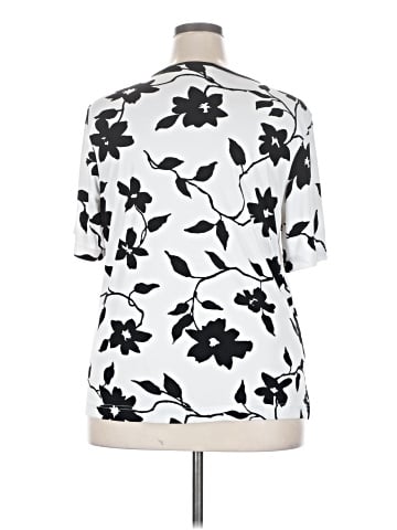 Jaclyn Smith Short Sleeve Blouse (view 2)