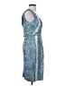 Tahari Blue Cocktail Dress Size 4 - photo 4