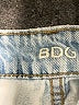 BDG 100% Cotton Green Denim Shorts Size 26 waist - photo 3