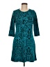 MSK Paisley Teal Cocktail Dress Size M (estimated) - photo 1