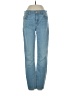 7 For All Mankind Hearts Blue Jeans Size 26 waist - photo 1