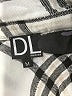 DAILYLOOK 100% Rayon Plaid Ivory Long Sleeve Blouse Size M - photo 7