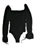 Pink Lily Black Bodysuit Size M - photo 2