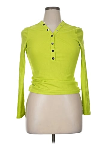 Shein Long Sleeve Polo (view 1)