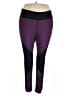 Unbranded Color Block Purple Active Pants Size XXL (estimated) - photo 1