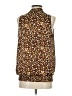 Agora Brown Sleeveless Blouse Size S - photo 2