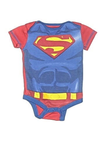 Superman Short Sleeve Onesie (view 1)