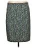J.Jill Tweed Teal Formal Skirt Size M - photo 1