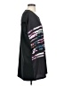 Pink Stitch 100% Polyester Graphic Black Casual Dress Size 2 - photo 4
