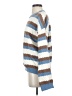 Unbranded 100% Polyester Stripes Blue Pullover Sweater Size S - photo 5